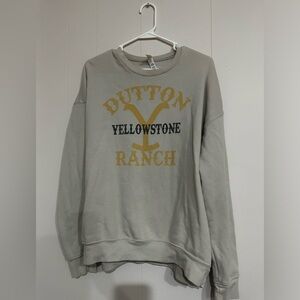 Yellowstone Ranch Graphic Sweatshirt
